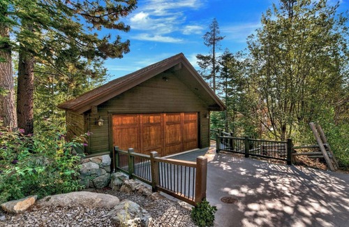South Lake Tahoe Cabin | Lakefront with private pier and buoy