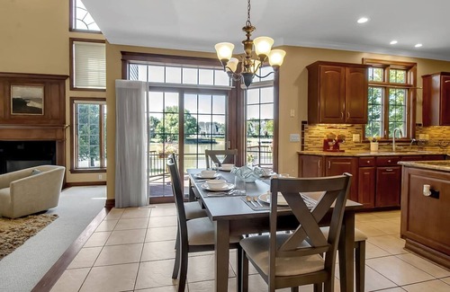 Amherst House | Lakeside 4-Bedroom Retreat with Kids’ Play Area & EV Charger