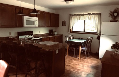 Presque Isle House | Lakeside 4 BR Family-Friendly House -Aspens- Rental boats/other cabins available