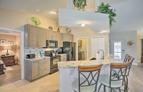 Trafalgar House | Lanai & Heated Pool: Stunning Cape Coral Getaway