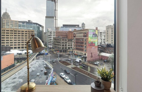 Greektown Historic District Apartment | Landing | Incredible Studio, Gym, Clubhouse