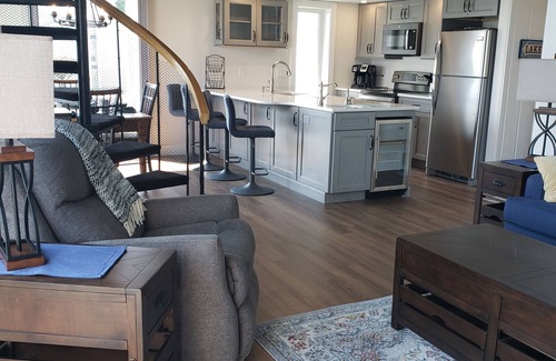 Boyne City Condo | Landings Condo, Upper Unit, Fabulous Views over Lake Charlevoix/Boyne City