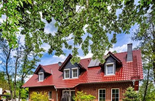 Burg-Dorf Apartment | Landliebe apartment, 2 bedrooms, living room with kitchenette, shower/WC and sauna, terrace - Spreewald LODGE