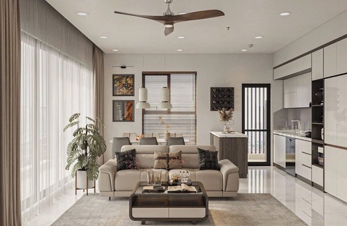 Hang Xanh Apartment | Landmark 81 by Urban Home