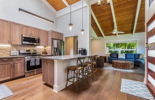 Princeville House | Lani Oasis & Pohaku Villa by Gather: 2 Homes w/Saltwater Pools, AC & Ga