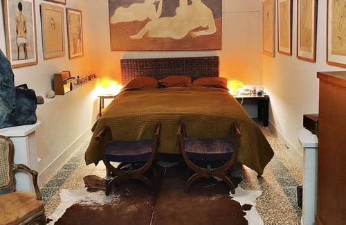 La Palme House | Large artist's house 5 minutes from the beach