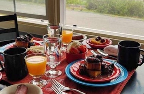 Trinidad Bed & Breakfast | Large, Comfortable Room with Kitchenette and Magnificent Views