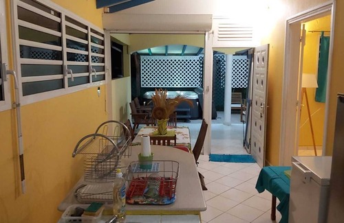 Sainte-Anne House | Large Creole cottage with jacuzzi in Sainte-Anne Guadeloupe