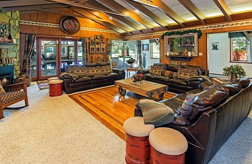 South Lake Tahoe House | Large Estate with Indoor Pool Golf next to Golf Course