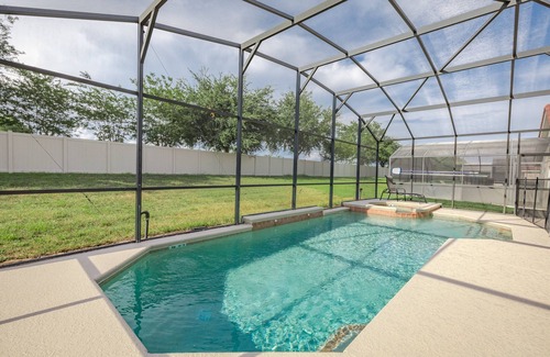 Solana House | Large families 6 Bedrooms, 3 Masters, Games Room, Private Pool and Spa, near Disney