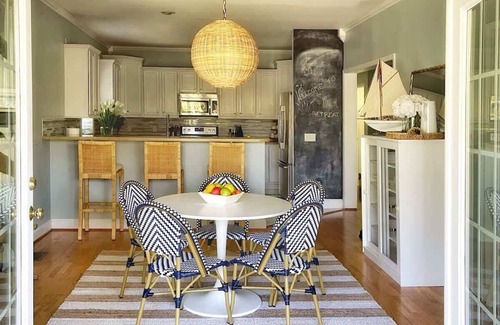 Savannah House | Large Home w 2 Airstream Glampers & Spa near Beach & Downtown