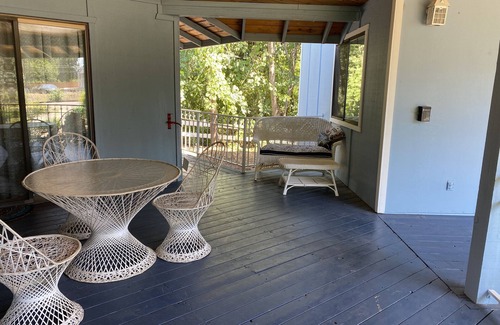 Chico House | Large king guest room with private entrance and bathroom.