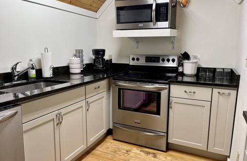 Lake Placid Apartment | Large Loft Studio in Village