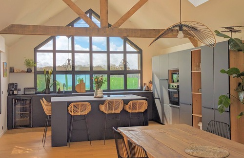 Planguenoual House | Large new house with sea view