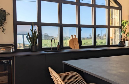 Planguenoual House | Large new house with sea view