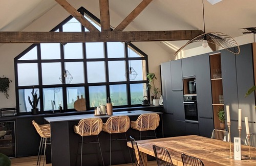 Planguenoual House | Large new house with sea view
