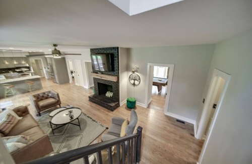 Pinehurst House | Large Pinehurst home tucked away in a quiet setting with private outdoor pool.