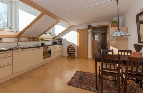 Bodenmais Apartment | Large vacation apartment (105 sqm) with wood-burning stove and south-facing balcony