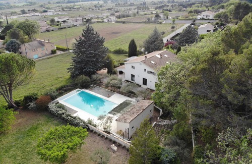 Saint-Gervais Villa | Large villa, swimming pool 6x12, children playground, 5 bedrms AC, 4 bathrms