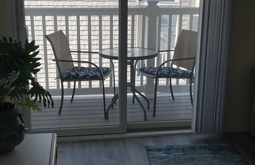 North End Condo | Larger unit! Private deck. So close to all the action, beach and boardwalk!