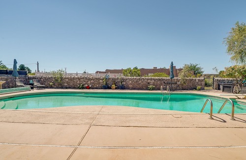 Las Cruces House | Las Cruces Home w/Private Pool + Fire Pit!