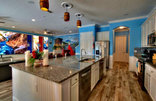 Briargrove Villa | Last Minute Disney! Private Pool, Hot Tub, Game Room & Themed Bedrooms. Book Now! #35512