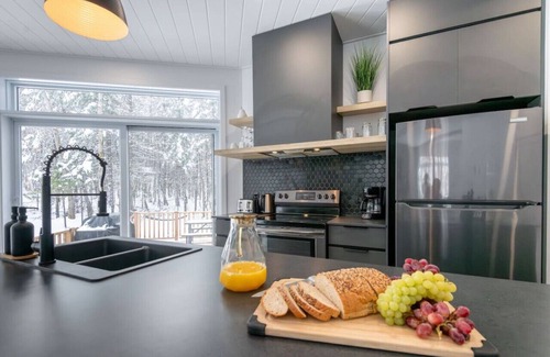 Chertsey Ski Chalet | Le Ô Calm |Spa| Hamac