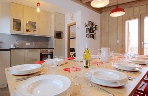 Vallandry Ski Chalet | Le Chalet, a 12 person chalet with sauna, hot tub and you can ski from the door