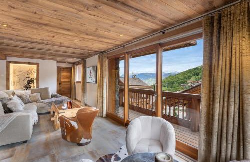 Le Raffort Ski Chalet | Le Cheval Blanc Luxe, skis aux pieds, jacuzzi, hammam, salle de cinéma