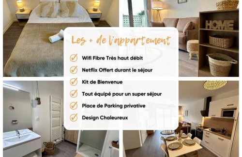 Chartres Apartment | Le Cocon, proche centre-ville - Balcon - Parking