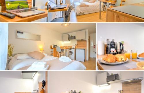 Banassac Apartment | Le Déroc - Netflix Wi-Fi Fibre Terrasse