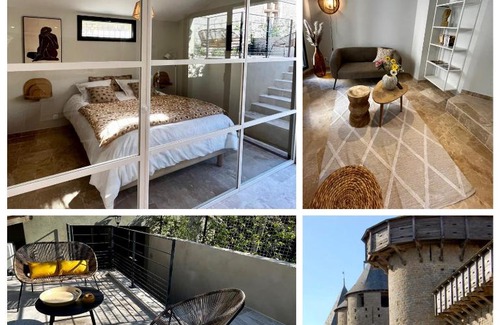 City of Carcassonne Apartment | Le Donjon de Lily - Cœur de La Cité Médiévale