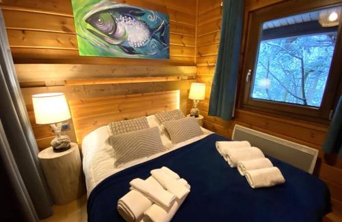 La Bresse Ski Chalet | LE FISHING LODGE Chalet en bois avec bain nordique