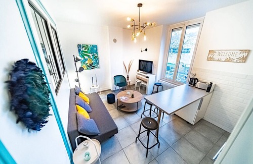 Yves Farge - Le Fleuve Apartment | Le Jean Jaures- 2 chambres- Gerland-Tony Garnier