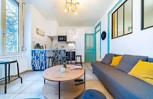 Yves Farge - Le Fleuve Apartment | Le Jean Jaures- 2 chambres- Gerland-Tony Garnier