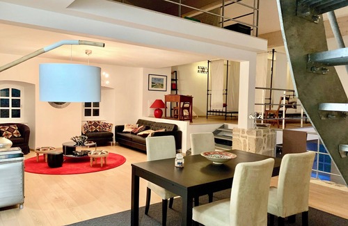 Saint-Pierreville Bed & Breakfast | Le Moulinage Chabriol - The Loft