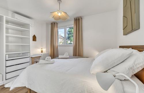 Aix-les-Bains Apartment | Le Nordique II - Jolie vue - Clim - Netflix