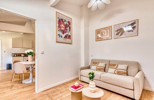 Glaciere - Montmein Apartment | Le Pastel - Cosy Appart - métro B - 1 à 4 personnes