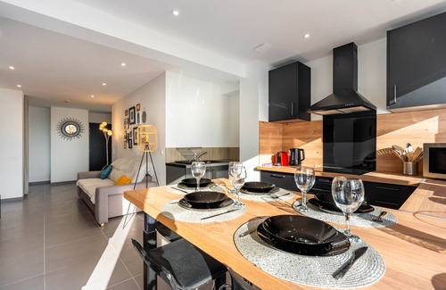 Saint Nicolas - Charles III - Ville vieille - Trois Maisons - Leopold Apartment | Le Prouvé II - Très bel appartement climatisé