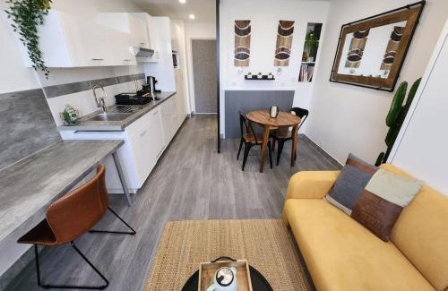 Houlgate Apartment | Le Refuge du Bord de Mer 2 pers- Studio avec parking à 500m de la mer