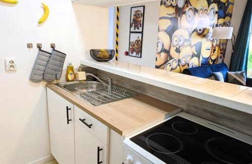 Bailly-Romainvilliers Apartment | Le Repaire - 10min Disney - Familial - Centre Ville