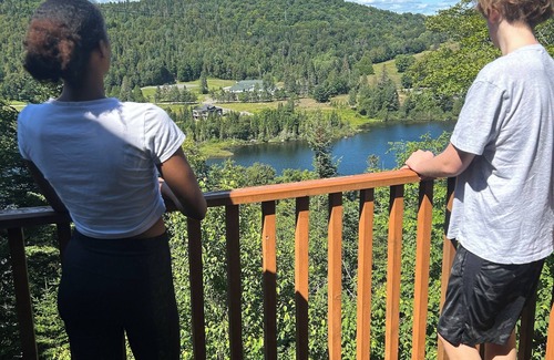 Saint-Faustin-Lac-Carre Ski Chalet | Le Tranquille - Magnificent view - SPA and Billiards