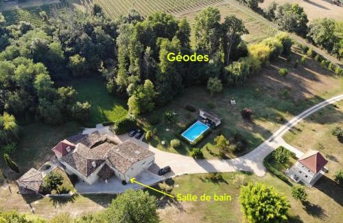 Lugaignac House | Les géodes du Domaine Jean Got, proche de Saint Emilion