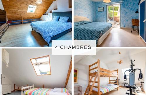Perros-Guirec House | Les Hortensias à 50 m de la plage de Trestraou