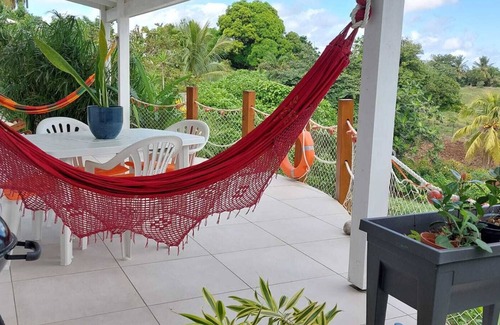 Le Moule House | Les jardins d'Émilie, 2-bedroom apartment. Magnificent view of the countryside