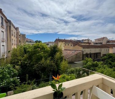 California - Pezou Apartment | Les Lucioles-2rooms app 9 min Festival -balcon-wifi