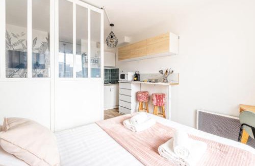 Saint-Marc-sur-Mer Apartment | Les Verrières・Studio à 400m de la mer・Netflix