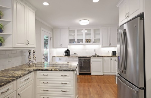 North Garrett Road House | Lg Pool House w/Hot Tub Central to RTP*Pool Open*