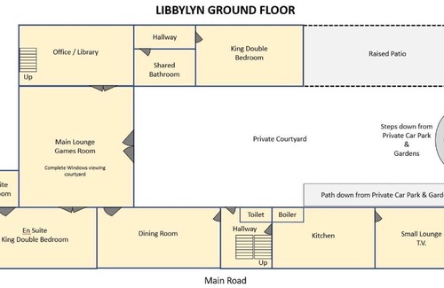 Tal-y-Cafn House | Libbylyn