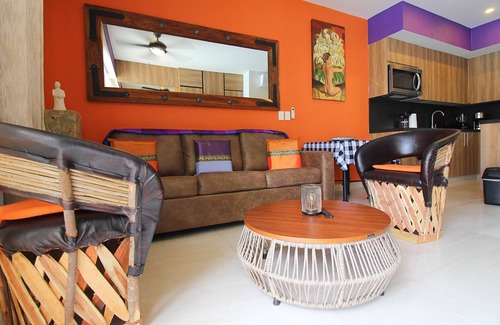 Bucerias Apartment | LIFE Bucerias 216 APT just one block on the beach in Golden zone